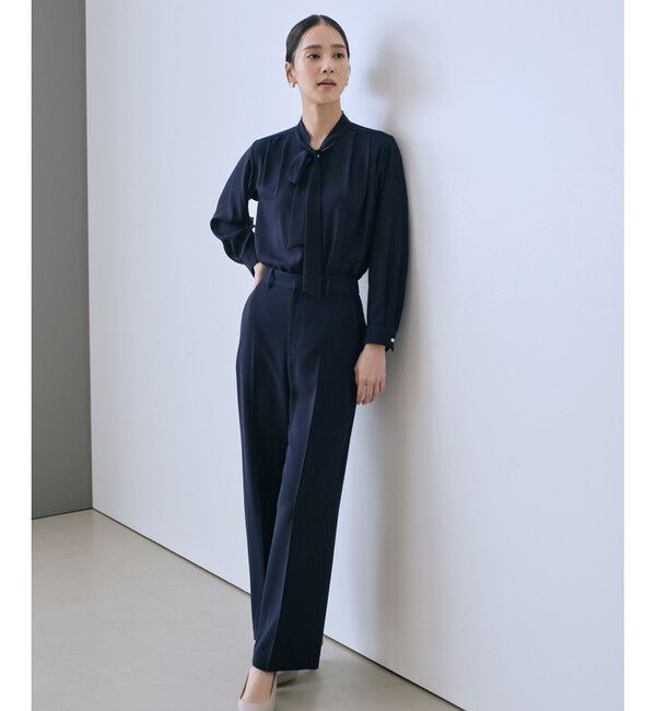 ROPE「ボウタイブラウス/イージーケア・25AW」|シャツ・ブラウス|