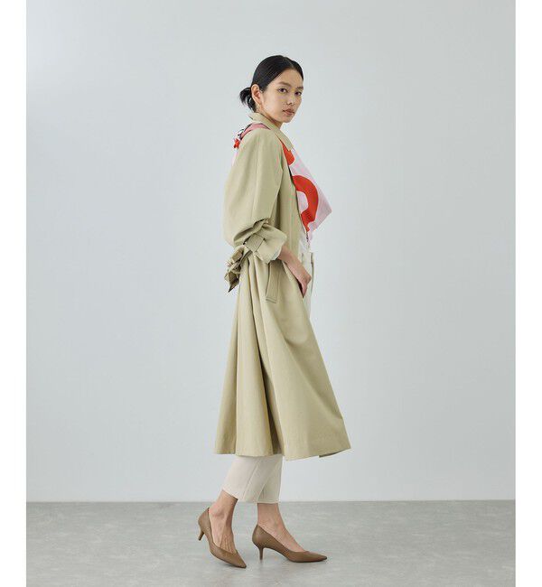 ROPE「トリアセダブルクロス テーパードパンツ/イージーケア・セットアップ対応・26SS」|スラックス|