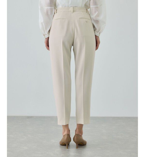 ROPE「トリアセダブルクロス テーパードパンツ/イージーケア・セットアップ対応・26SS」|スラックス|