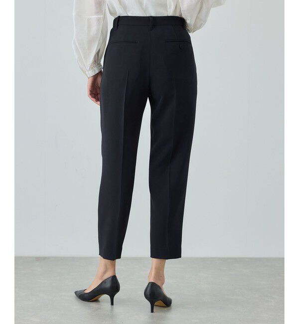 ROPE「トリアセダブルクロス テーパードパンツ/イージーケア・セットアップ対応・26SS」|スラックス|