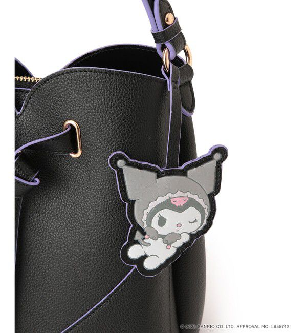 VIS「【マイメロディ&クロミ】 VIS別注モデルハートカットバッグ＆チャームSET」|ハンドバッグ|