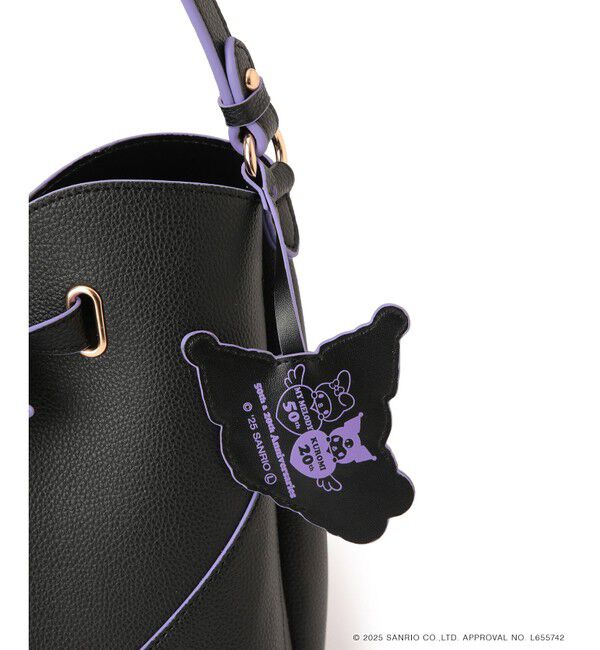 VIS「【マイメロディ&クロミ】 VIS別注モデルハートカットバッグ＆チャームSET」|ハンドバッグ|