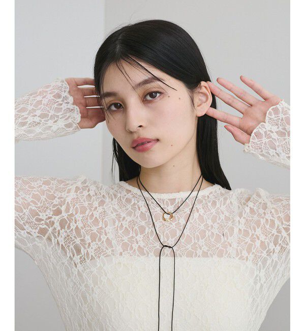 VIS「ニュアンスリングマルチコードネックレス」|ネックレス|