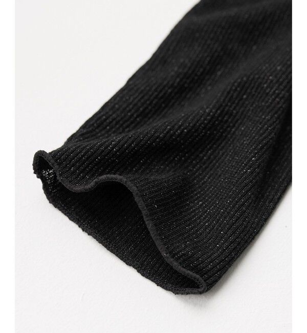 Rope&rsquo;Picnic「ラメシアーリブタートルトップス」|Tシャツ・カットソー|