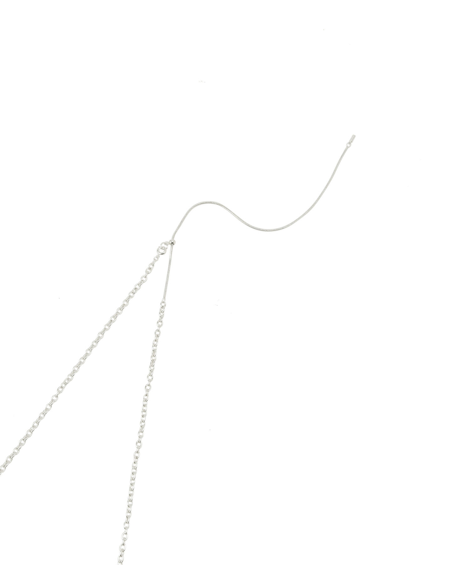 ADAM ET ROPE'「【LES BIJOUX】チェーンコンビスライドネックレス」|ネックレス|