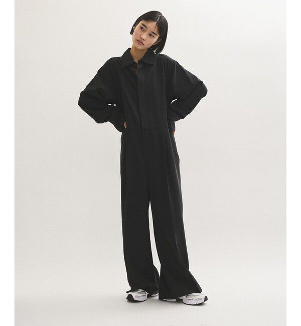 ADAM ET ROPE'「【サステナブル】ジャンプスーツ」|オールインワン|クロメイン