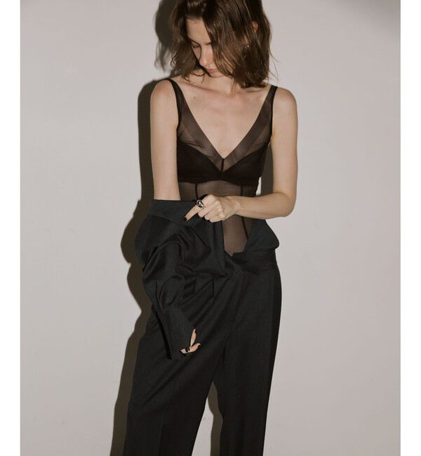 ADAM ET ROPE'「【EMOELLE】テーラードリラクシーオールインワン」|オールインワン|