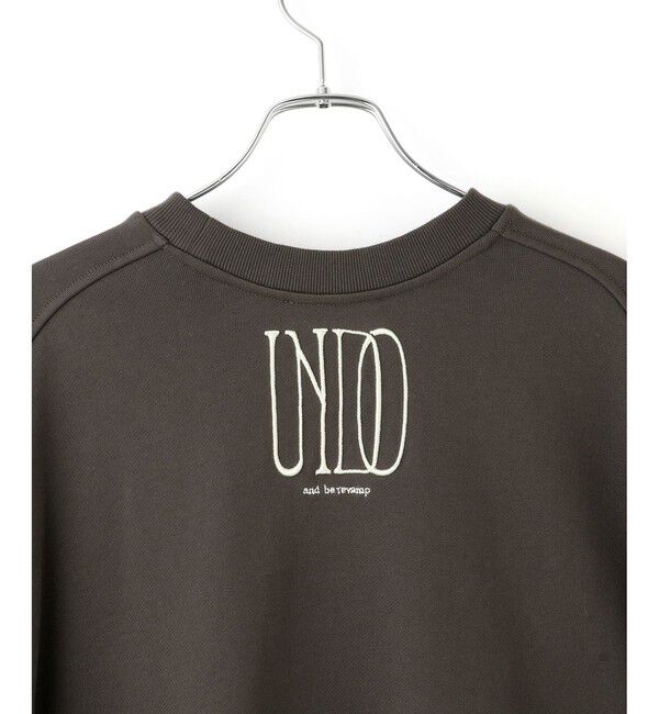 ADAM ET ROPE'「【サステナブル】ロゴフォルムスウェット」|スウェット・ジャージ|