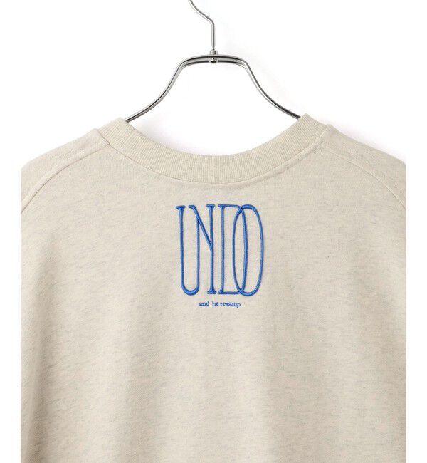 ADAM ET ROPE'「【サステナブル】ロゴフォルムスウェット」|スウェット・ジャージ|