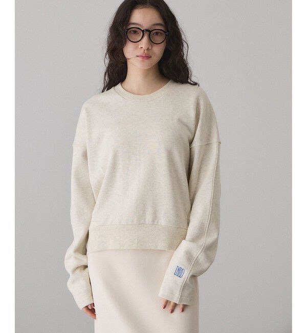 ADAM ET ROPE'「【サステナブル】ロゴフォルムスウェット」|スウェット・ジャージ|