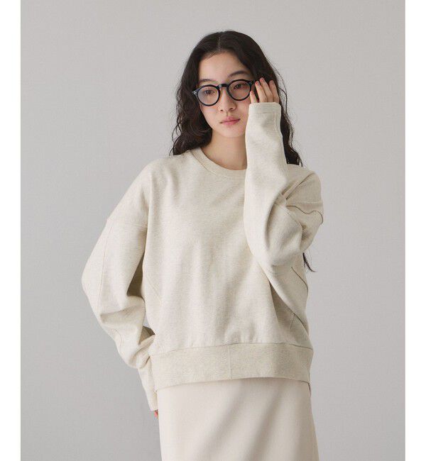 ADAM ET ROPE'「【サステナブル】ロゴフォルムスウェット」|スウェット・ジャージ|