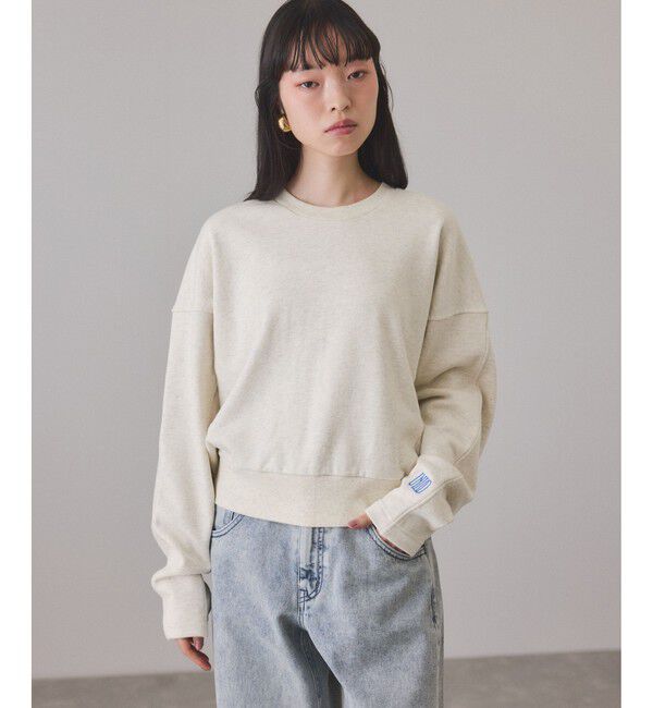 ADAM ET ROPE'「【サステナブル】ロゴフォルムスウェット」|スウェット・ジャージ|