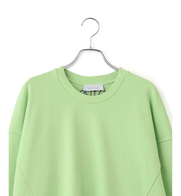 ADAM ET ROPE'「【サステナブル】ロゴフォルムスウェット」|スウェット・ジャージ|