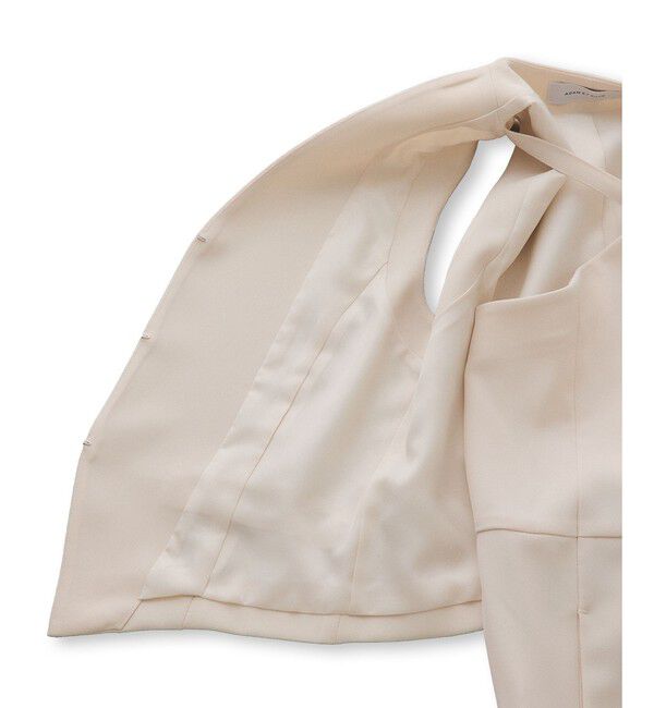 ADAM ET ROPE'「【サステナブル】ジレコンビロンパース」|オールインワン|