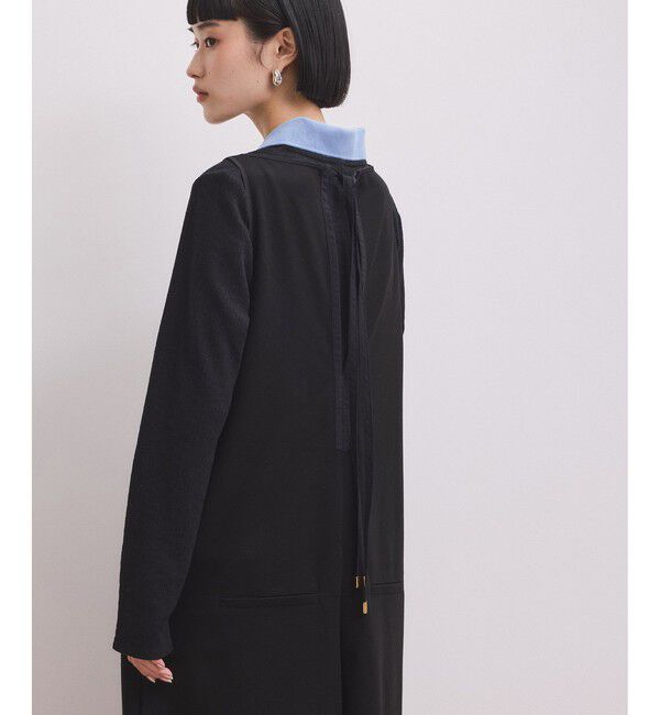 ADAM ET ROPE'「【WEB限定】バイカラーオールインワン」|オールインワン|