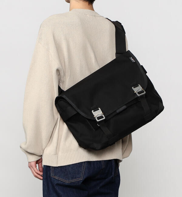  「bagjack | 〈別注〉コブラバックル メッセンジャーバッグ POGO」|ショルダー・メッセンジャー|BLACK