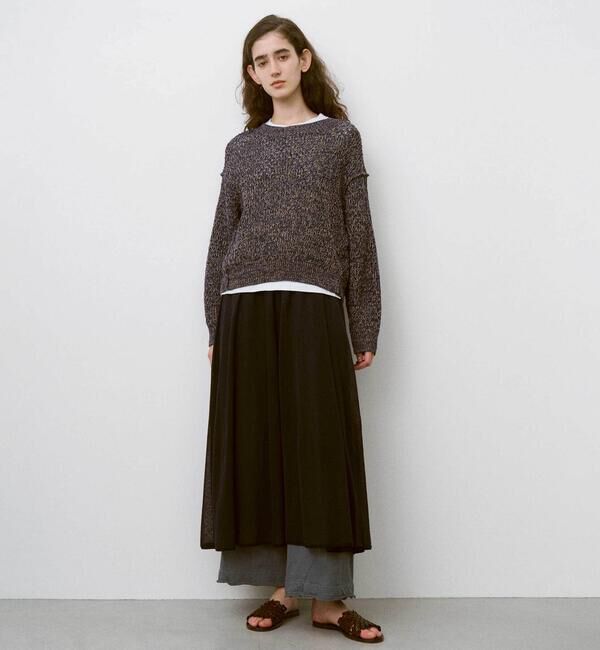 UNFIL「UNFIL | ハニーコンボ メッシュニットプルオーバー WOMEN」|ニット・セーター|