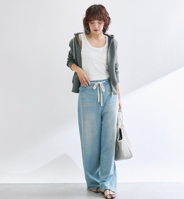  「【2way仕様】テレコ2WAYタンク」|キャミソール|