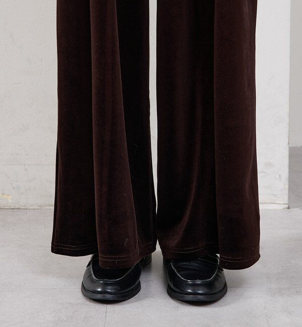  「ベロアフリルオールインワン」|オールインワン|