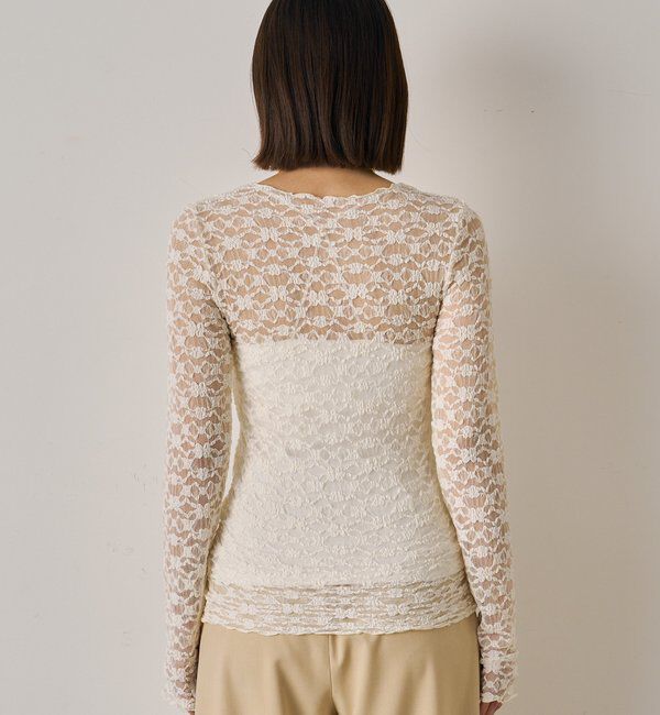  「カットレースプルオーバー」|Tシャツ・カットソー|