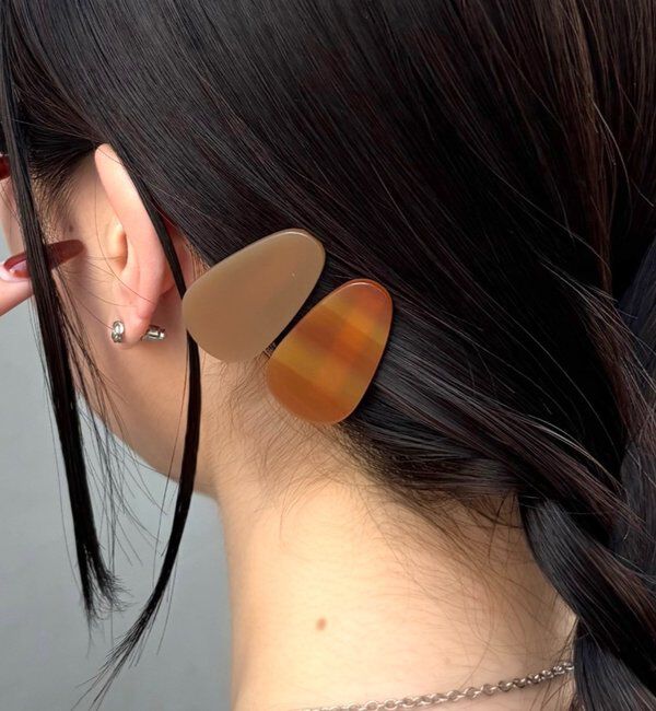  「アクリルヘアクリップセット」|その他|