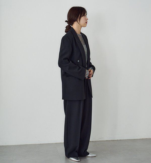  「【セットアップ対応】トロタックワイドパンツ」|チノ|