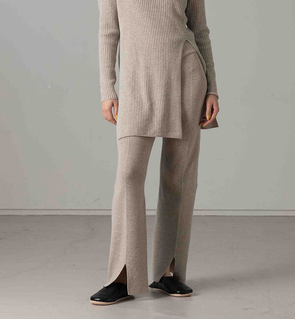 collex「【セットアップ対応】ファインウールニットパンツ」|ニット・セーター|