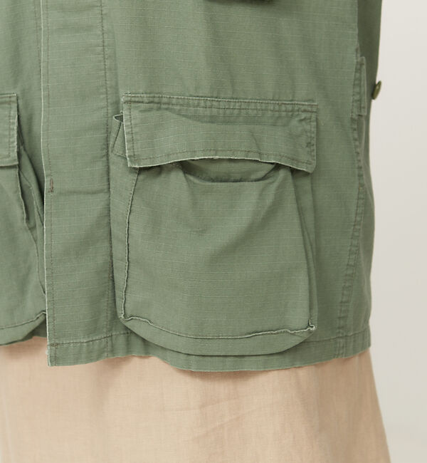 collex「【ROTHCO/ロスコ】Vネック シャツジャケット」|ブルゾン・スタジャン|