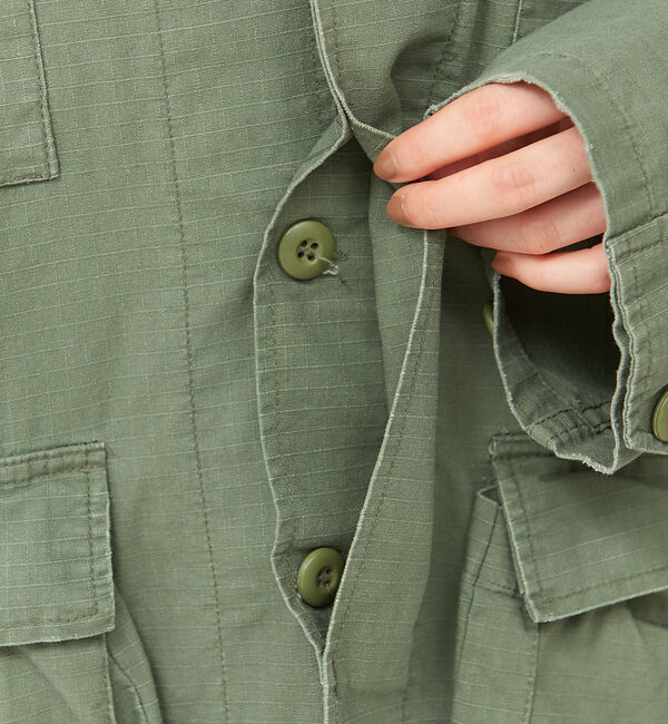 collex「【ROTHCO/ロスコ】Vネック シャツジャケット」|ブルゾン・スタジャン|