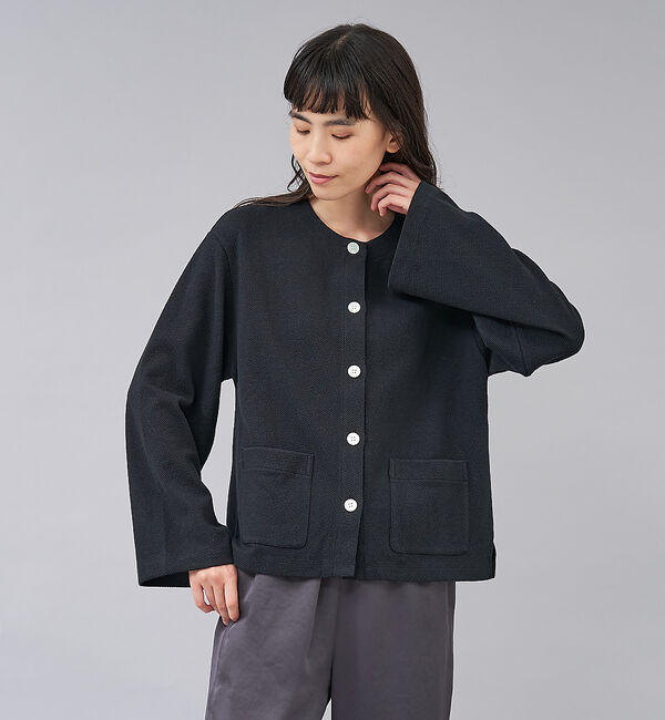 collex「【セットアップ対応】ジャガートカッドカーディガン」|カーディガン|