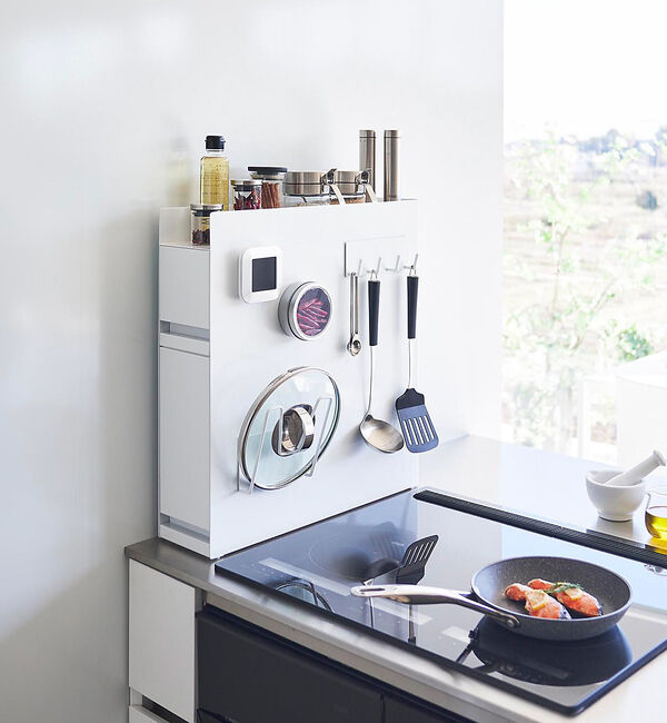 collex「【tower/タワー】 隠せる調味料ラック2段」|食器・キッチングッズ|