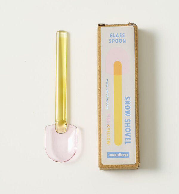 collex「【amabro/アマブロ】 SNOW SHOVEL  耐熱ガラス ティースプーン」|食器・キッチングッズ|