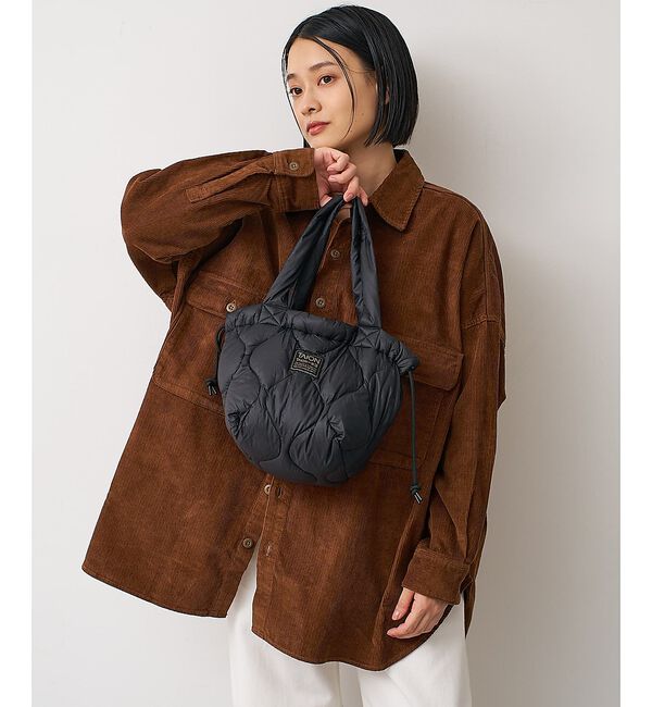 collex「【WEB限定】【TAION】 ミリタリー ダウントートバッグS」|トートバッグ|ブラック