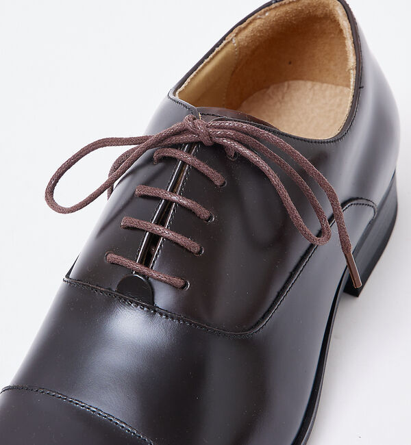 ABAHOUSE「【WEB限定】内羽根 ストレートチップ レザー シューズ」|ビジネス・ドレスシューズ|