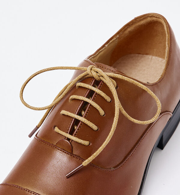 ABAHOUSE「【WEB限定】内羽根 ストレートチップ レザー シューズ」|ビジネス・ドレスシューズ|