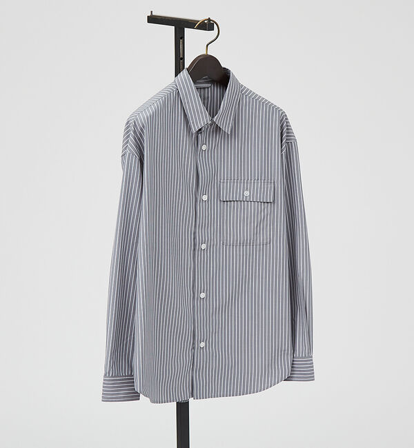 ABAHOUSE「クリア ストライプ レギュラーカラーシャツ」|シャツ・ブラウス|