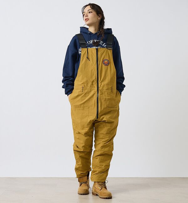 ABAHOUSE「【POLER/ポーラー】P-1 DECK PANTS/オーバーオール/ユニセック」|オールインワン|
