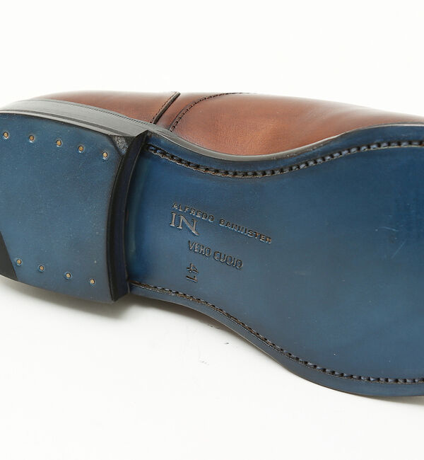 alfredoBANNISTER「【一部店舗＋WEB限定】グッドイヤーウエルト 内羽根 ストレートチップ シューズ」|ビジネス・ドレスシューズ|