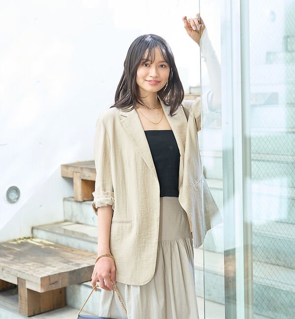 Rouge vif「シングルテーラージャケット」|テーラードジャケット|