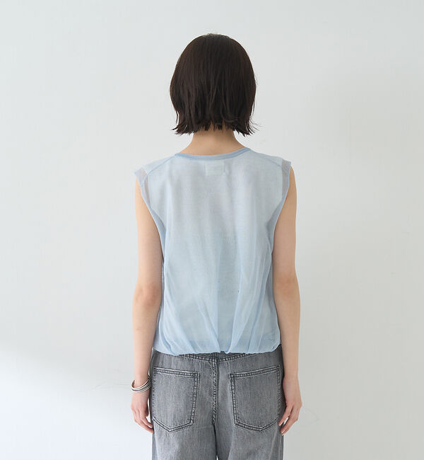 Rouge vif「レイヤードニットプルオーバーTシャツ」|ニット・セーター|