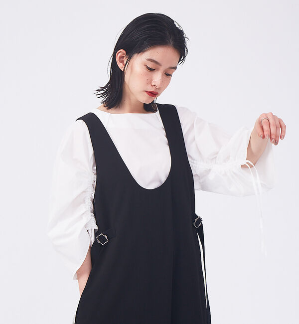 qualite「サイドバックルオールインワン」|オールインワン|