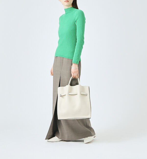 LOWELL things「【TVドラマ使用商品】Swell/2WAYギャザーオープントートBAG L」|トートバッグ|