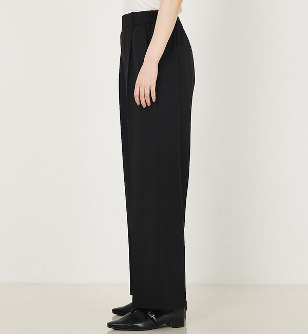 abahouse mavie「【セットアップ対応】TRストレッチタックセミワイドパンツ」|その他|