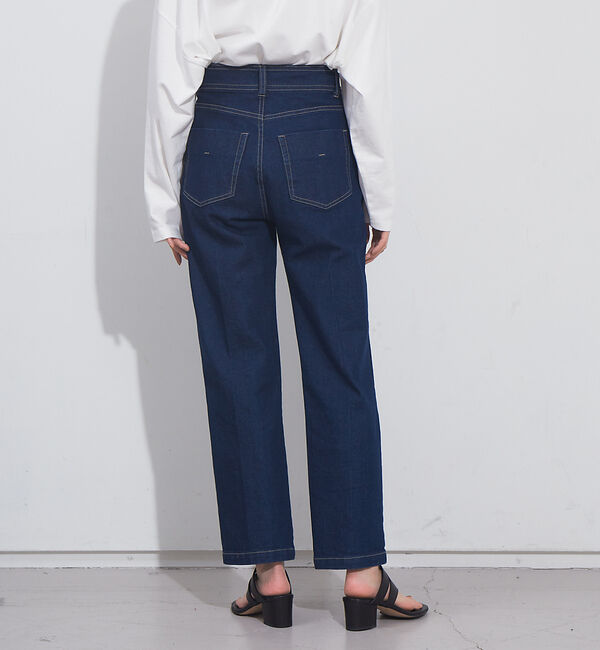 NOMINE「ピンタックデニムパンツ」|デニム|