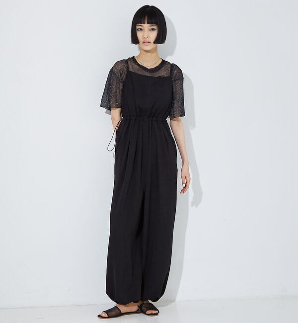 NOMINE「リネンライクオールインワンサロペット」|オールインワン|