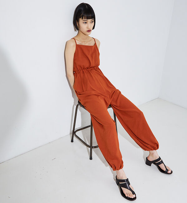 NOMINE「リネンライクオールインワンサロペット」|オールインワン|