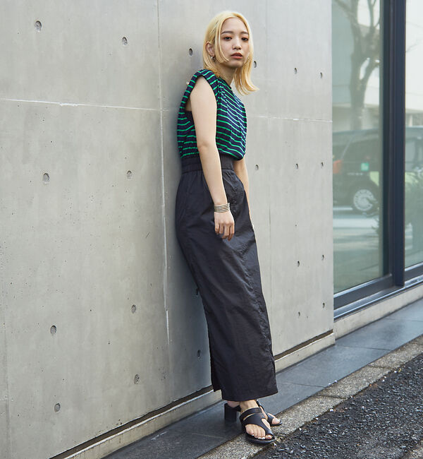 NOMINE「カットコンビ ワッシャー ワンピース」|ワンピース|