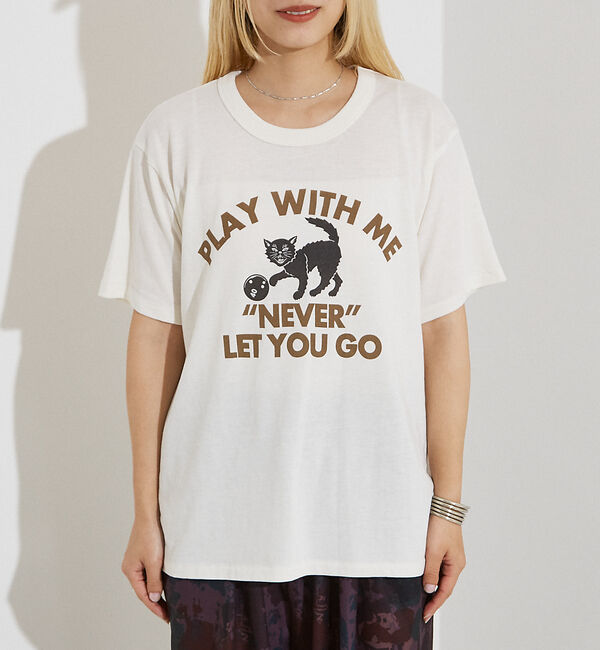 NOMINE「RUSSELL別注 CAT モチーフ Tシャツ」|Tシャツ・カットソー|