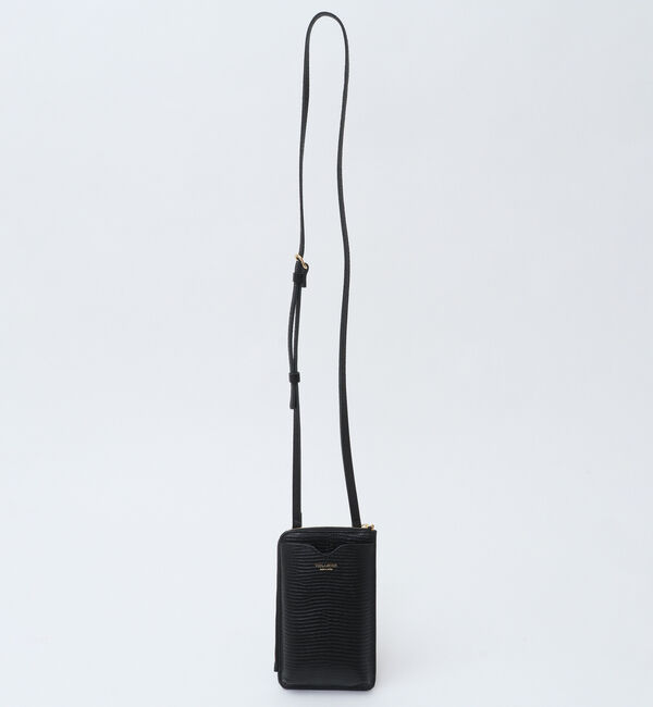 Liesse「【VIOLAd'ORO/ヴィオラドーロ】スマートフォンポシェット」|その他|チャコールグレー