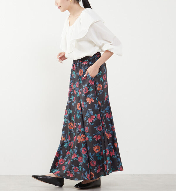 Liesse「フリルカラーブラウス」|シャツ・ブラウス|